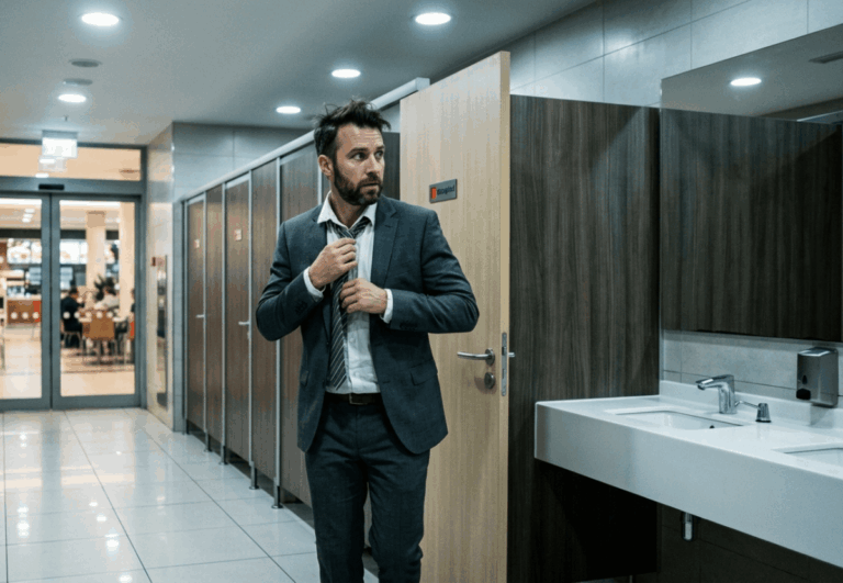 Conto erótico gay BANHEIRÃO – QUANDO O PAU DO CASADO COMEU CU FRESCO (1)